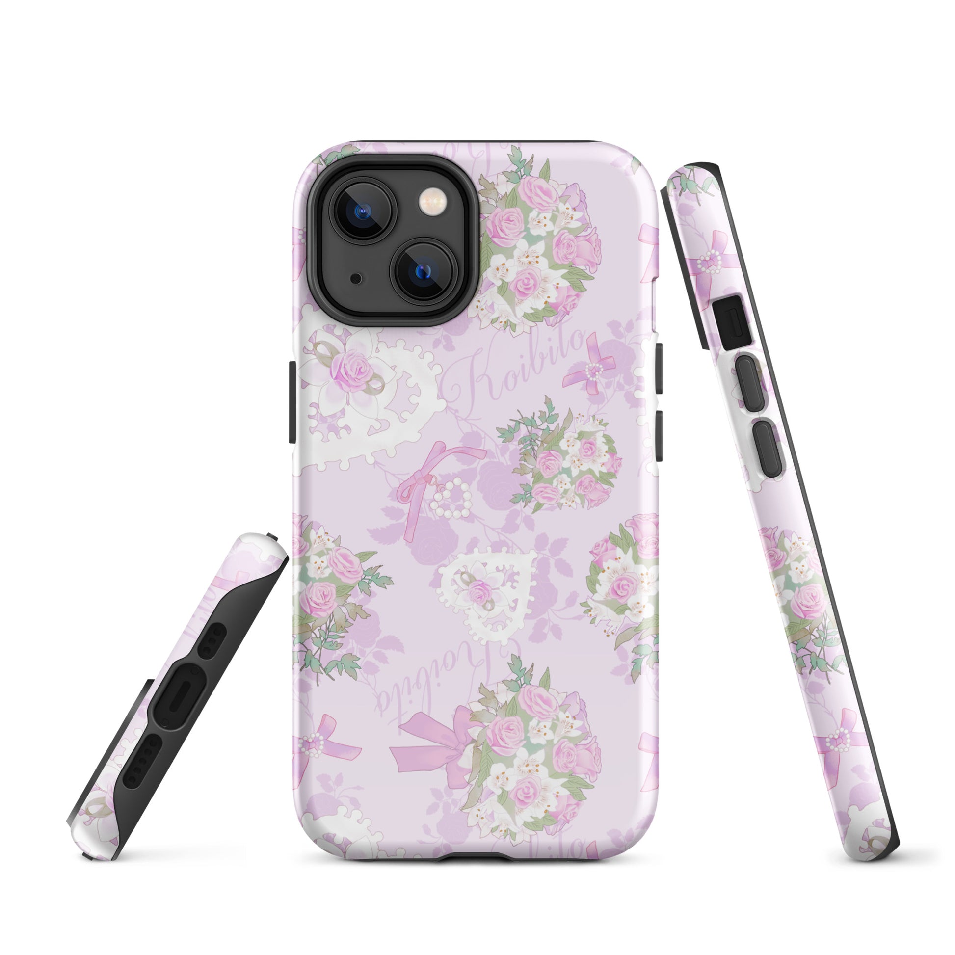 Stylish Anniversary iPhone® Tough Case features a dual-layer design for ultimate protection and chic appeal.
