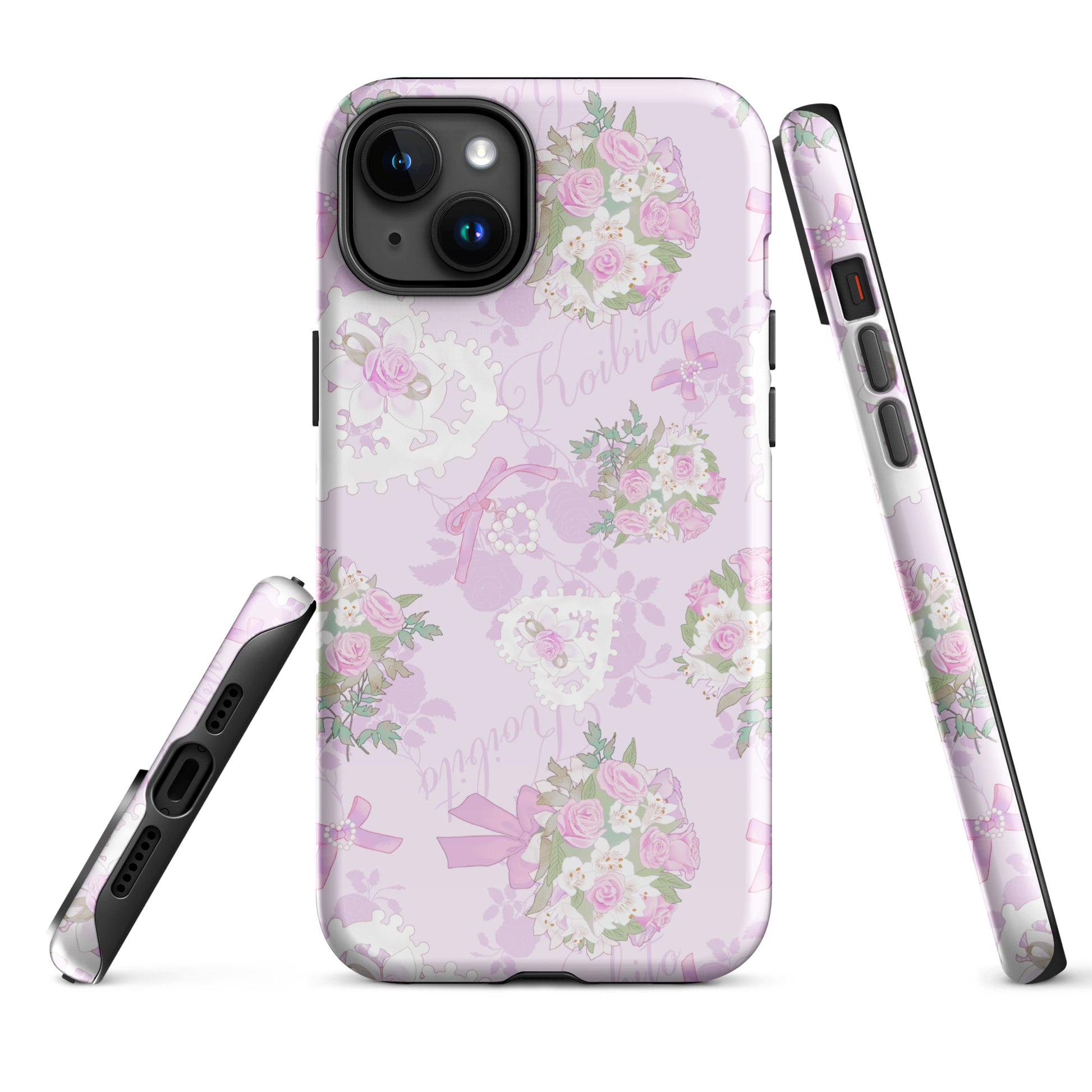 Stylish Anniversary iPhone® Tough Case features a durable design for ultimate phone protection and fashion.