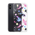 Sleek Axolotl iPhone® Clear Case offers stylish protection with a solid back and flexible sides for easy use.