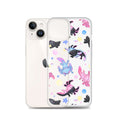 Sleek Axolotl iPhone® Clear Case offers durable protection with a flexible design for easy use and access to ports.