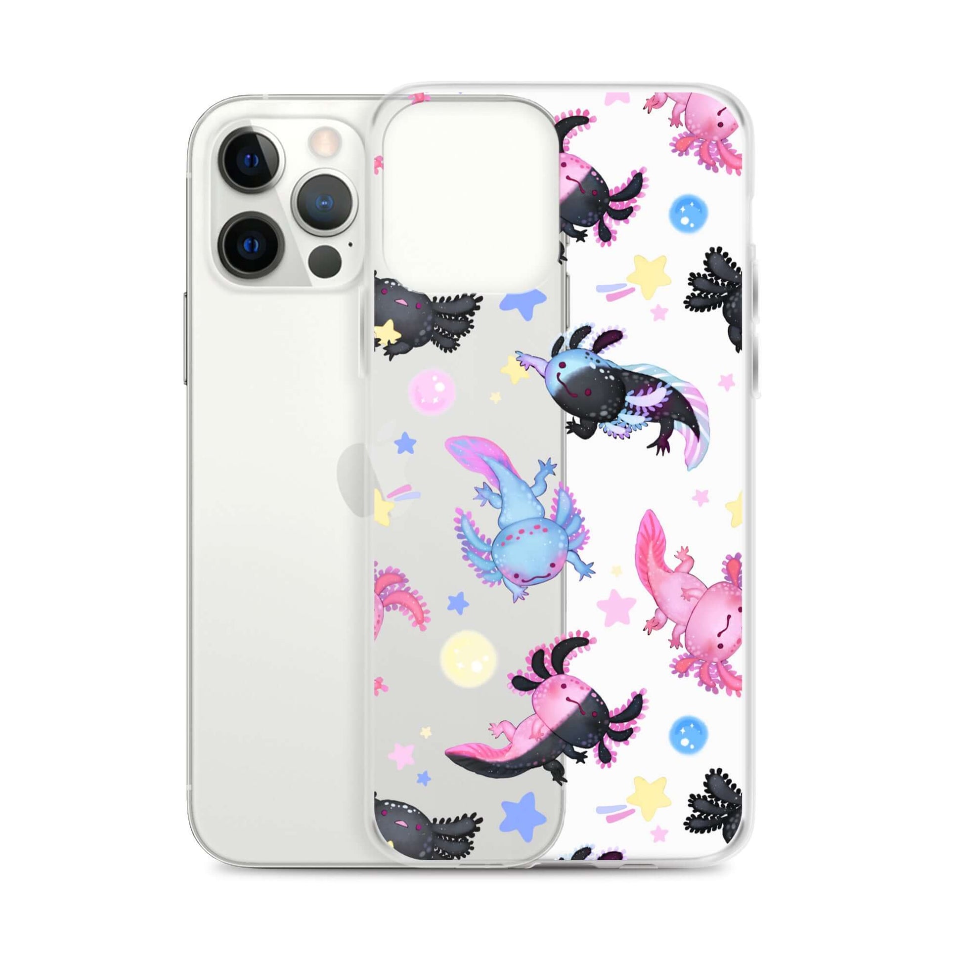 Protect your phone with the Axolotl iPhone® Clear Case featuring a fun design and flexible, durable material.