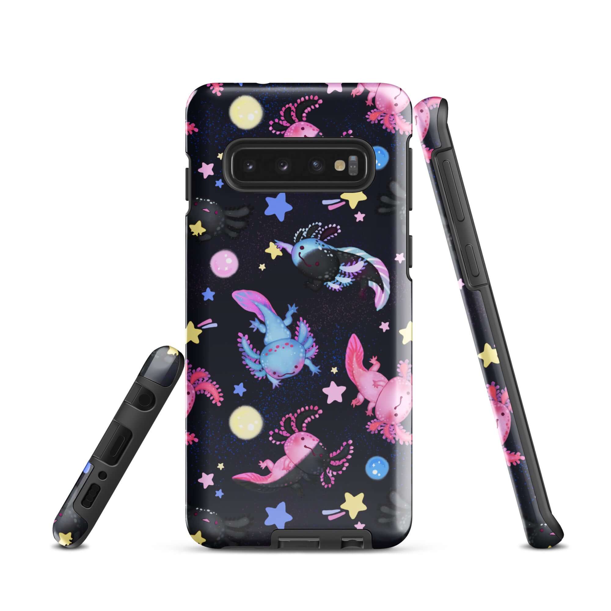 Kawaii Clothing Axolotl Samsung Tough Case - Koibito Clothing Kawaii Clothing Axolotl Samsung Tough Case - Koibito Clothing