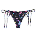 Colorful Axolotl String Bikini Bottom featuring playful designs, perfect for poolside relaxation this summer.