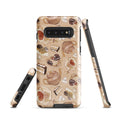 Café Samsung® Tough Case features a stylish dessert design, offering impact protection for your Samsung Galaxy S10.