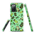 Choco Mint Samsung® Tough Case features a fun design, offering durability and style for your Galaxy S20 FE.