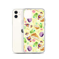 Showcase your love for sweets with the Filipino Dessert iPhone® Clear Case featuring ube rolls and halo-halo treats.