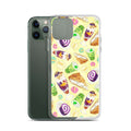 Showcase your love for sweets with the Filipino Dessert iPhone® Clear Case featuring delicious ube rolls and halo-halo.