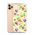 Showcase your love for sweets with the Filipino Dessert iPhone® Clear Case, featuring vibrant ube rolls and halo-halo.