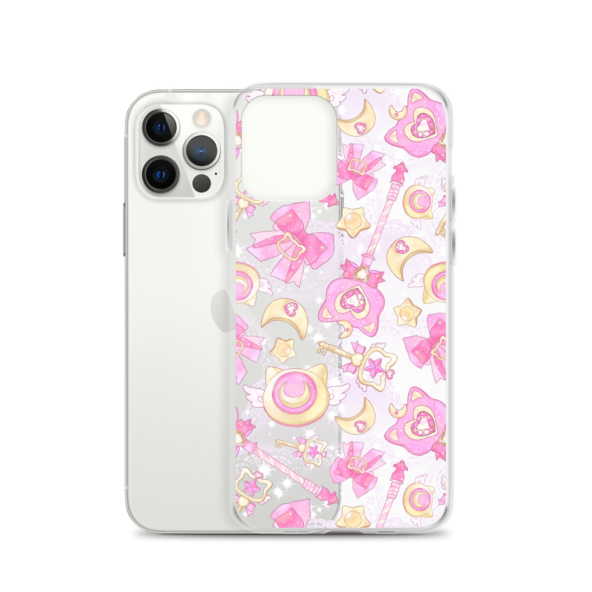 Protect your phone with the Magical Girl iPhone® Clear Case, featuring a whimsical design perfect for magical enthusiasts.