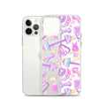 Sleek Glitter Gains iPhone® Clear Case offers stylish protection from scratches and dust with a flexible design.