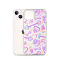 Stylish and protective, the Glitter Gains iPhone® Clear Case features a unique design to safeguard your phone.