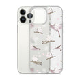 Protect your iPhone® in style with the Snow Bird iPhone® Clear Case, featuring a whimsical bird design.