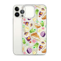 Showcase your style with the Filipino Dessert iPhone® Clear Case featuring vibrant ube rolls and halo-halo treats.