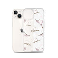 Sleek Snow Bird iPhone® Clear Case showcasing charming bird design, offering durable protection for your device.