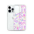 Glitter Gains iPhone® Clear Case features a stylish design, protecting your phone from scratches and dirt effortlessly.