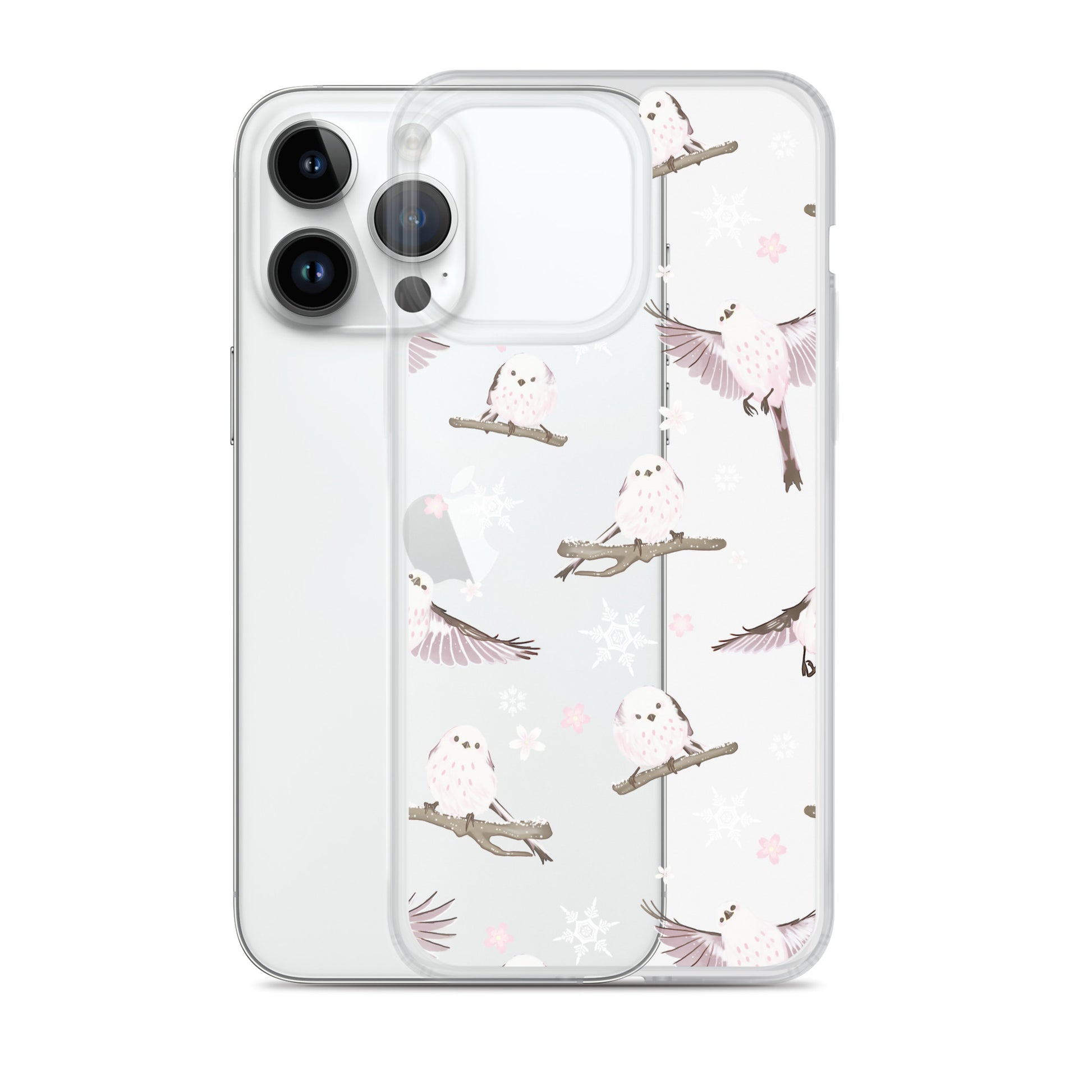 Sleek Snow Bird iPhone® Clear Case offers protection from scratches and dust with a beautiful bird design.