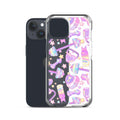 Glitter Gains iPhone® Clear Case showcases vibrant designs while providing durable protection against scratches and dirt.