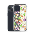 Showcase your style with the Filipino Dessert iPhone® Clear Case featuring colorful ube rolls and halo-halo delights.