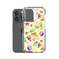 Showcase your style with the Filipino Dessert iPhone® Clear Case featuring vibrant ube rolls and halo-halo treats.