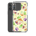 Showcase your love for sweets with the Filipino Dessert iPhone® Clear Case, featuring vibrant ube rolls and halo-halo.