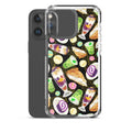 Showcase your love for sweets with the Filipino Dessert iPhone® Clear Case, featuring vibrant treats like ube rolls and halo-halo.