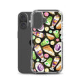 Showcase your love for sweets with the Filipino Dessert iPhone® Clear Case featuring vibrant ube rolls and halo-halo.