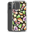 Showcase your love for sweets with the Filipino Dessert iPhone® Clear Case, featuring vibrant ube rolls and halo-halo.