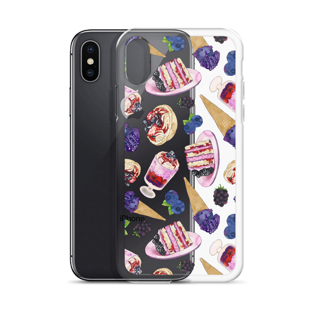 Protect your phone stylishly with the Berry iPhone® Clear Case, featuring a sleek design and flexible sides.