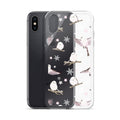 Sleek Snow Bird iPhone® Clear Case designed to protect against scratches and dirt with flexible, easy-to-use features.