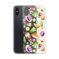 Showcase your love for sweets with the Filipino Dessert iPhone® Clear Case, featuring vibrant ube rolls and halo-halo.