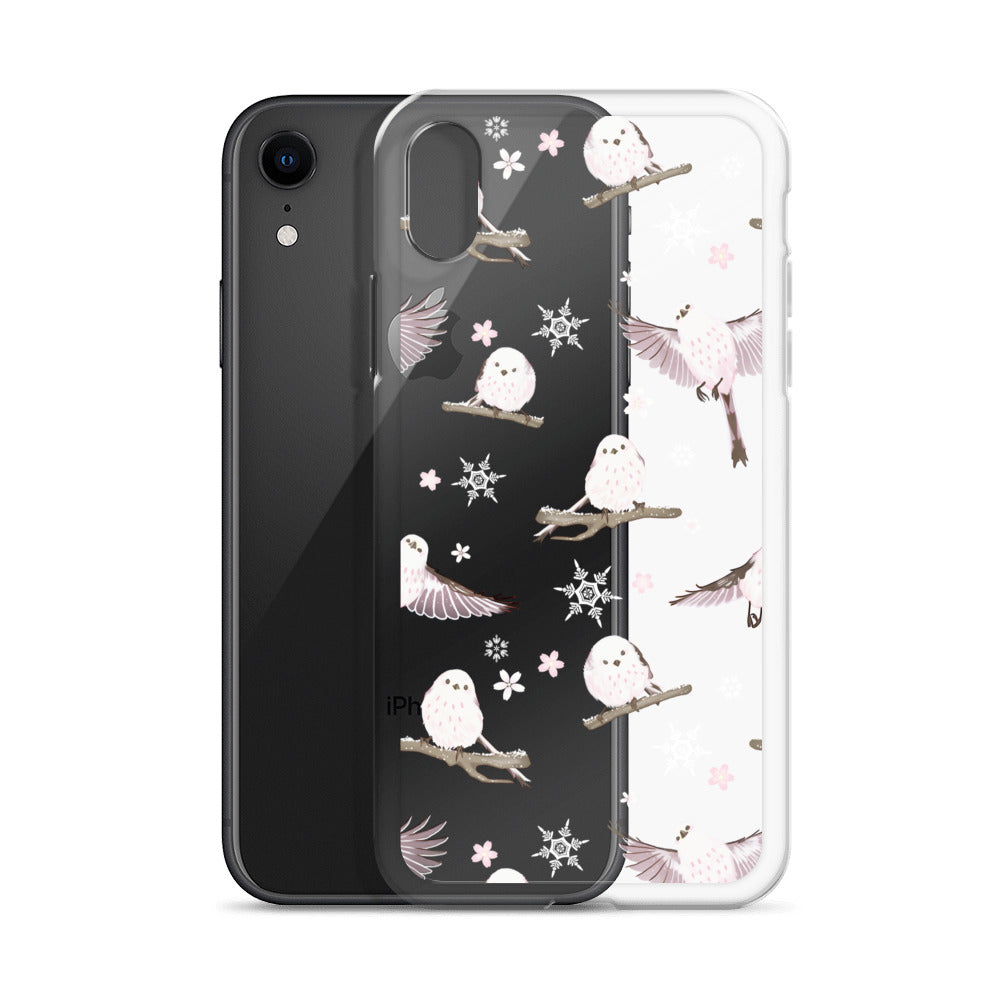 Sleek Snow Bird iPhone® Clear Case offers protection from scratches and dirt with a stylish design for any iPhone®.