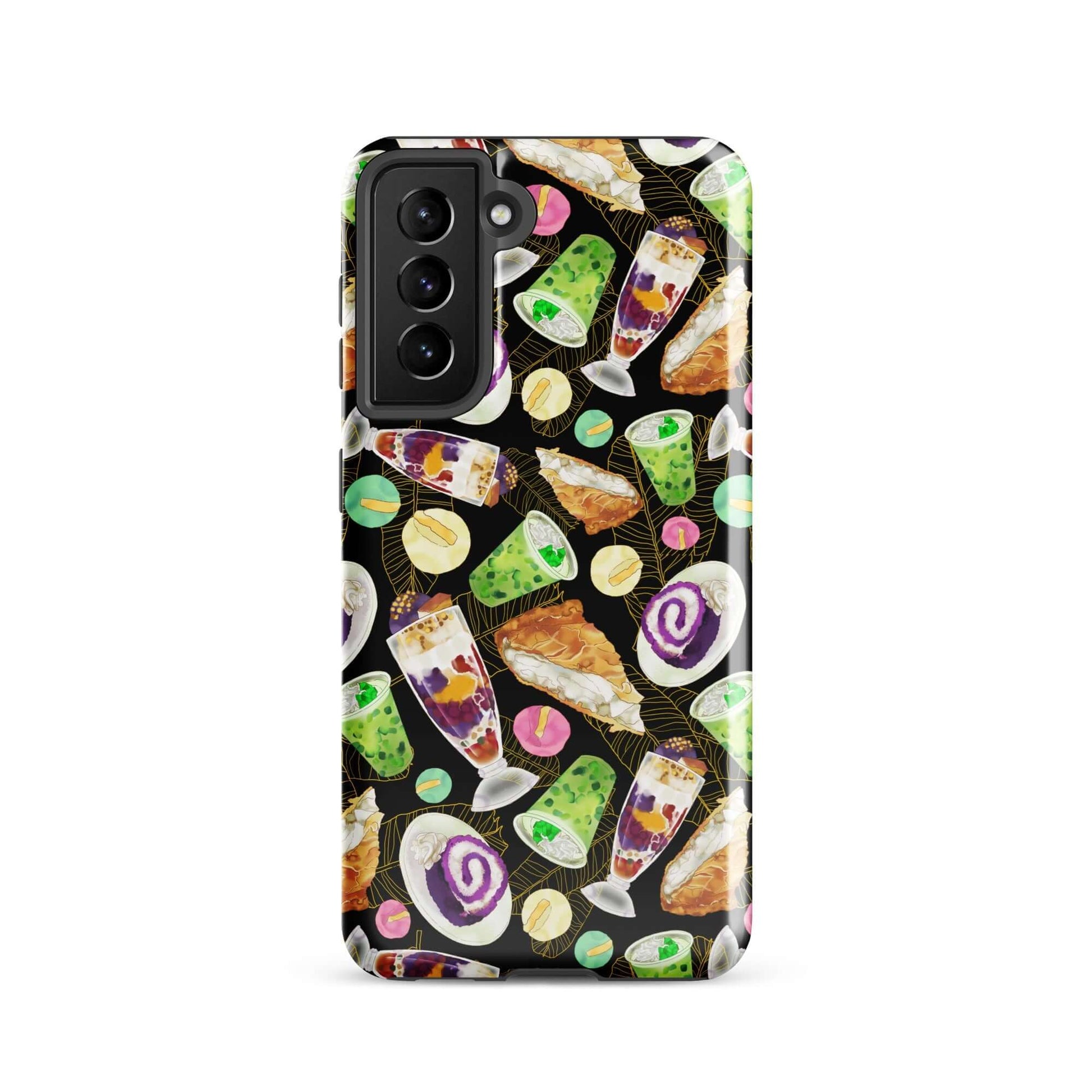 Protect your phone with the colorful Filipino Dessert Samsung® Tough Case, celebrating delicious Filipino sweets.