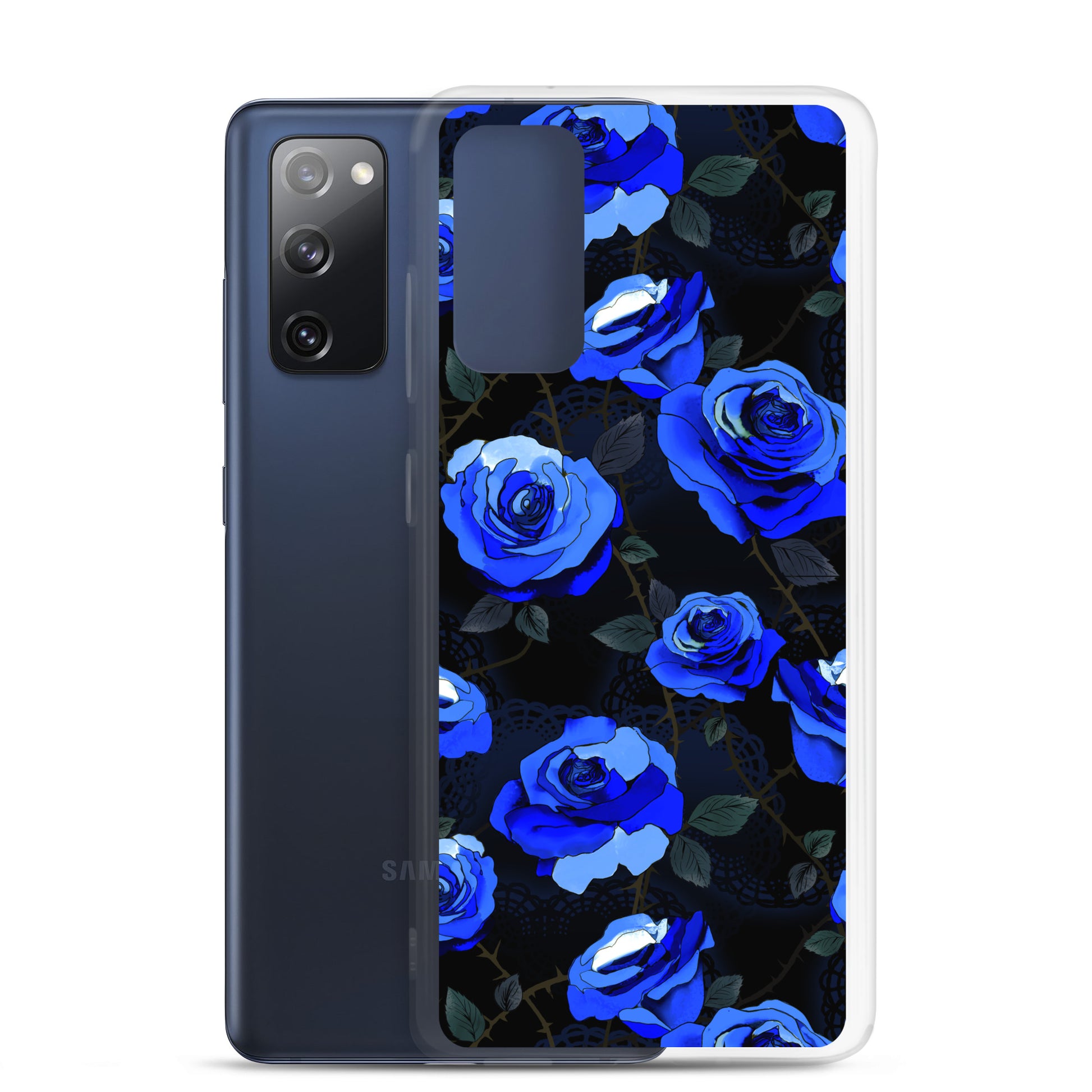 Protect your phone in style with the Enchanted Rose Samsung® Clear Case, featuring a sleek design and durable materials.
