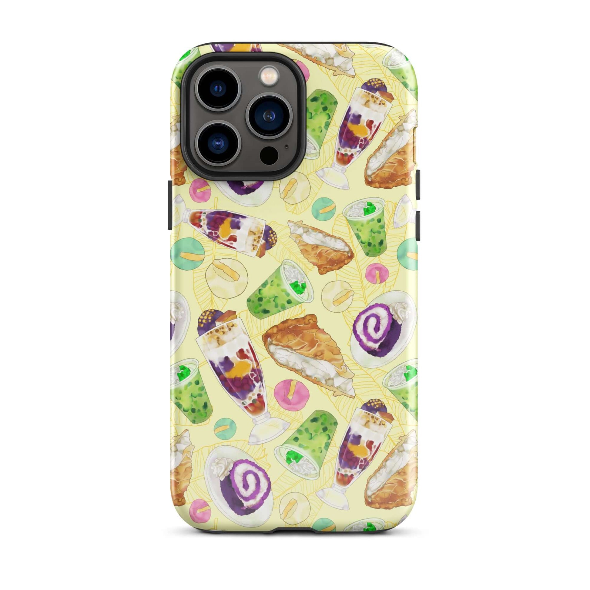 Celebrate Filipino culture with the vibrant Filipino Dessert iPhone® Tough Case, perfect for any sweet tooth!
