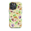 Protect your iPhone stylishly with the Filipino Dessert iPhone® Tough Case, showcasing vibrant Filipino treats.