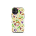 Colorful Filipino Dessert iPhone® Tough Case showcasing delectable treats, perfect for celebrating Filipino culture.