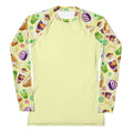 Stylish Filipino Dessert Rash Guard featuring vibrant designs inspired by traditional desserts for active lifestyles.