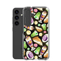 Showcase your love for sweets with the Filipino Dessert Samsung® Clear Case, featuring colorful ube rolls and halo-halo.