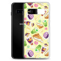 Showcase your love for sweets with the Filipino Dessert Samsung® Clear Case featuring vibrant ube rolls and halo-halo.