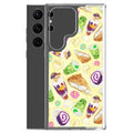 Showcase your love for sweets with the Filipino Dessert Samsung® Clear Case featuring vibrant ube rolls and halo-halo.