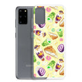 Showcase your love for sweets with the Filipino Dessert Samsung® Clear Case featuring vibrant ube rolls and halo-halo.