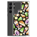 Showcase your love for sweets with the Filipino Dessert Samsung® Clear Case, featuring delicious ube rolls and halo-halo.