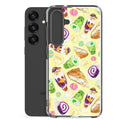Showcase your love for sweets with the Filipino Dessert Samsung® Clear Case featuring colorful ube rolls and halo-halo.