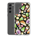 Showcase your love for sweets with the Filipino Dessert Samsung® Clear Case, featuring ube rolls and halo-halo delights.