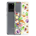 Showcase your love for sweets with the Filipino Dessert Samsung® Clear Case, featuring vibrant ube rolls and halo-halo.