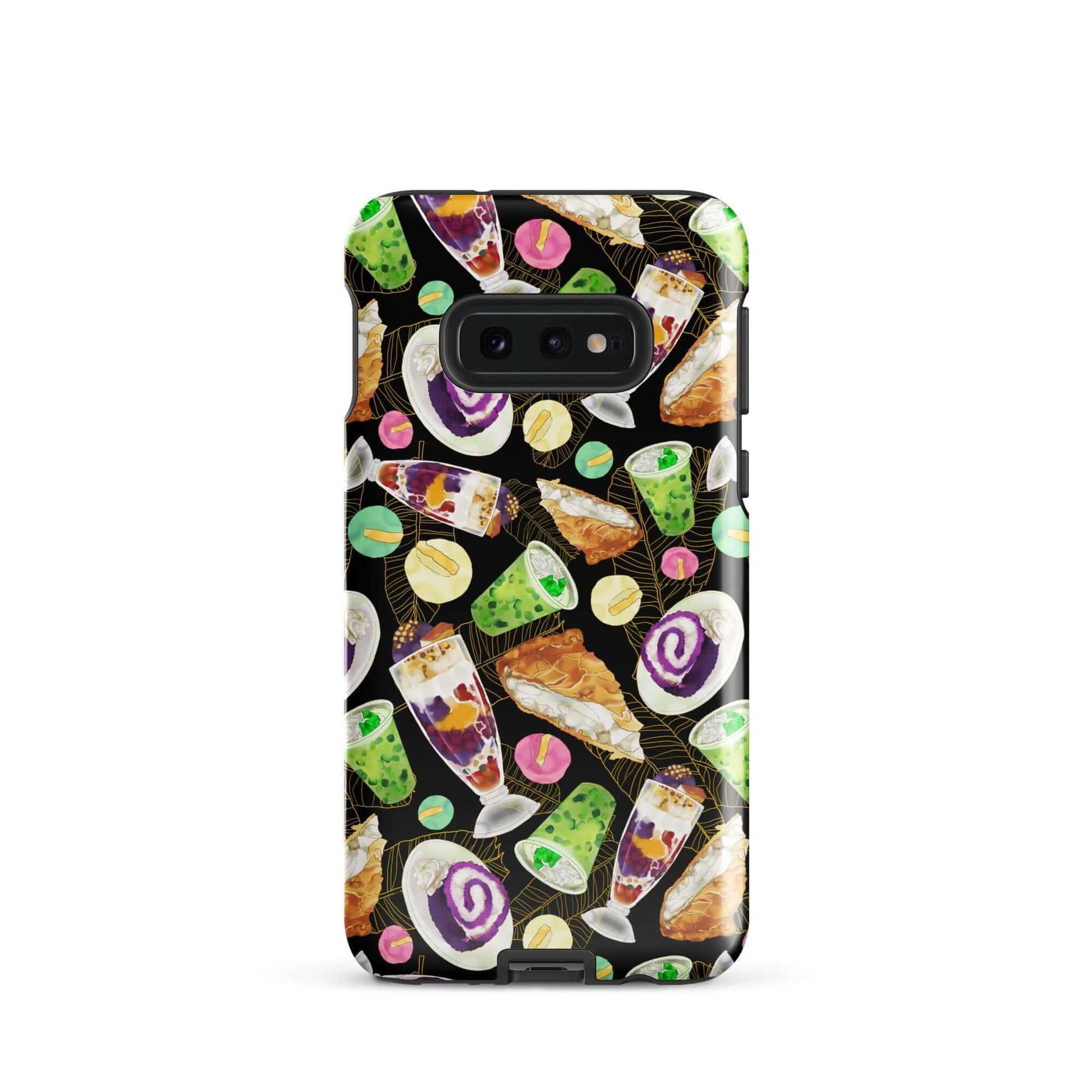 Colorful Filipino Dessert Samsung® Tough Case showcasing vibrant treats, perfect for celebrating Filipino cuisine.