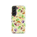 Colorful Filipino Dessert Samsung® Tough Case featuring vibrant illustrations of traditional sweets and treats.