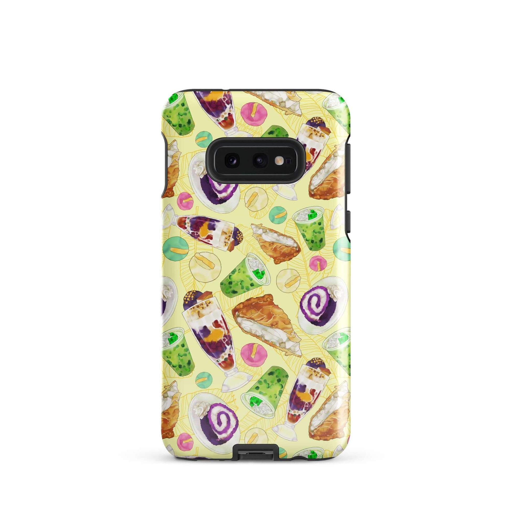 Colorful Filipino Dessert Samsung® Tough Case showcasing popular treats, perfect for dessert lovers.