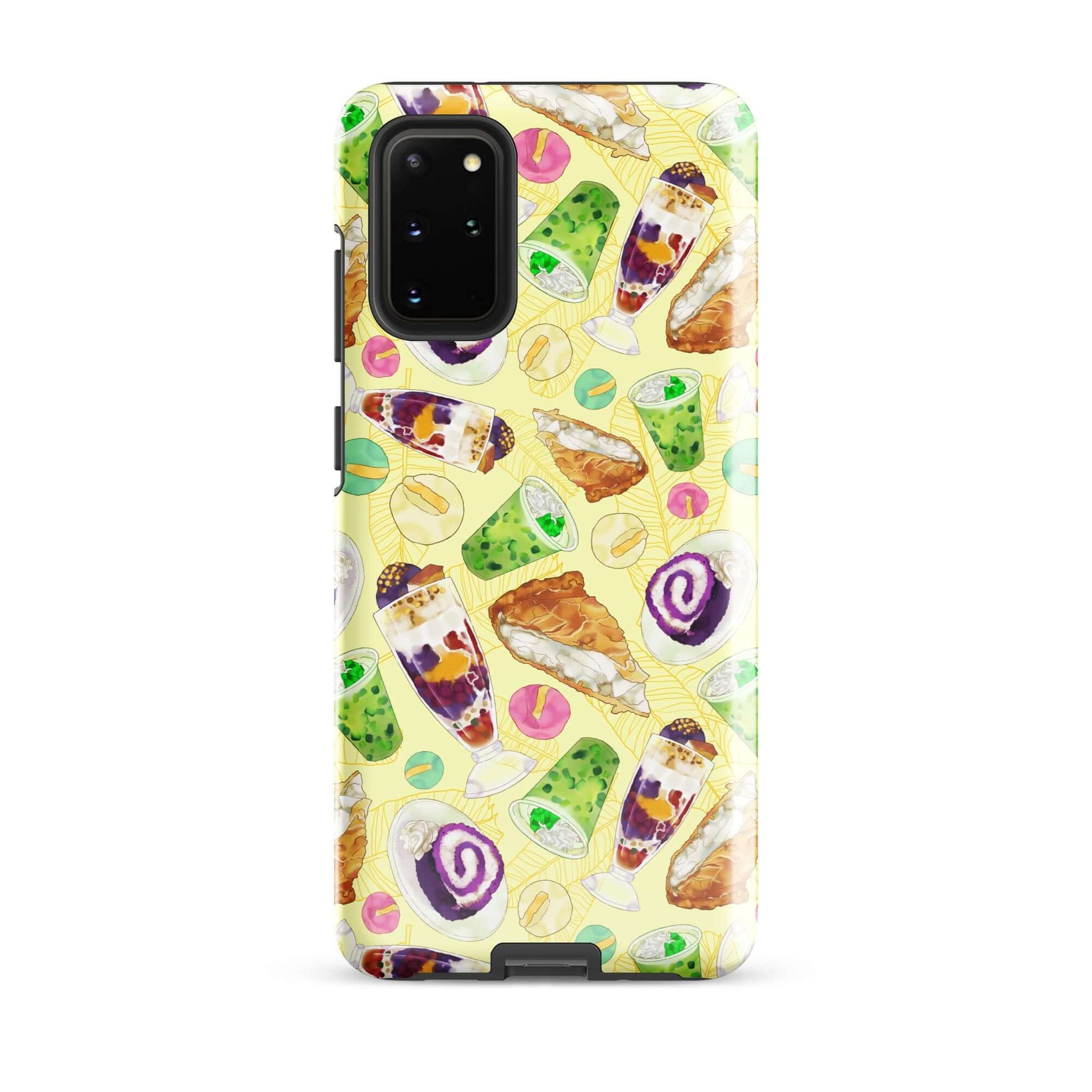 Colorful Filipino Dessert Samsung® Tough Case featuring iconic treats, perfect for showcasing your love for Filipino cuisine.