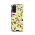 Colorful Filipino Dessert Samsung® Tough Case featuring vibrant treats, celebrating Filipino cuisine and sweet delights.